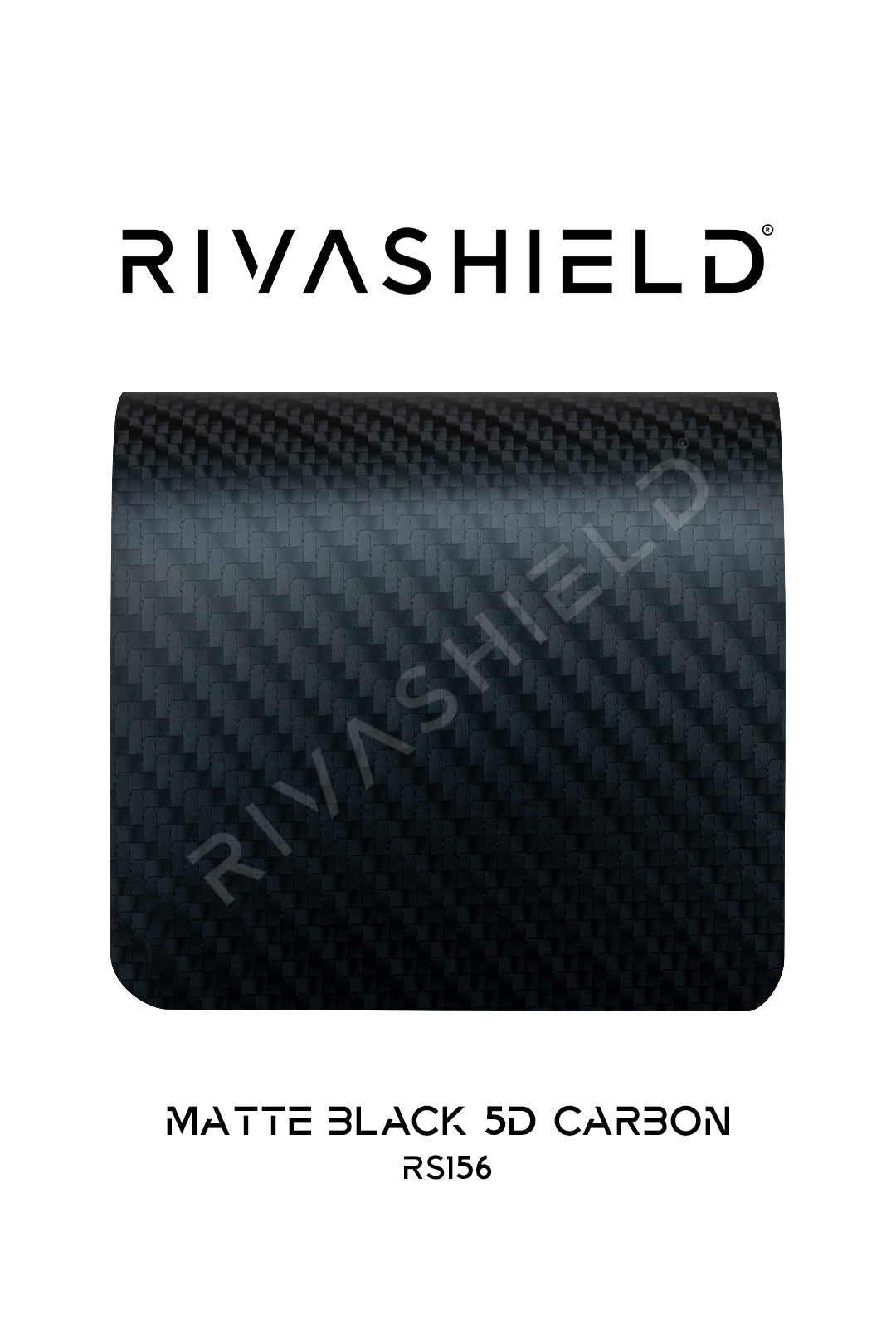Rivashield COLOR PPF RS156 Matte Black 5D Carbon