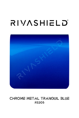 Rivashield COLOR PPF RS205 Chrome Metal Tranquil Blue