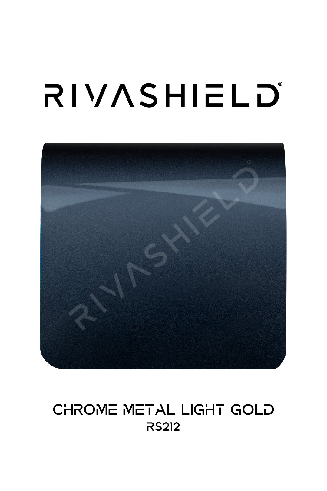 Rivashield COLOR PPF RS212 Chrome Metal Light Gold