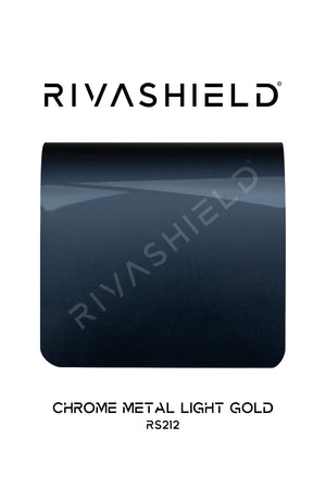 Rivashield COLOR PPF RS212 Chrome Metal Light Gold
