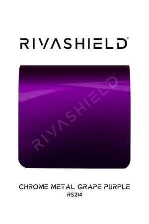 Rivashield COLOR PPF RS214 Chrome Metal Grape Purple