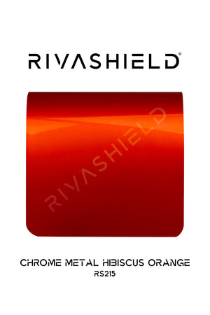 Rivashield COLOR PPF RS215 Chrome Metal Hibiscus Orange