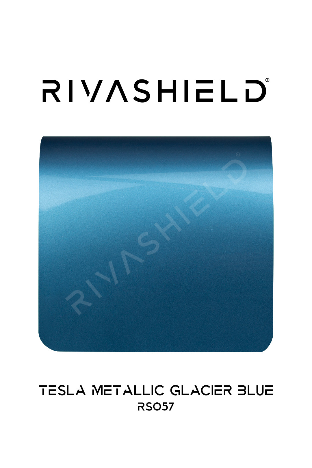 Rivashield COLOR PPF RS057 Tesla Metallic Glacier Blue